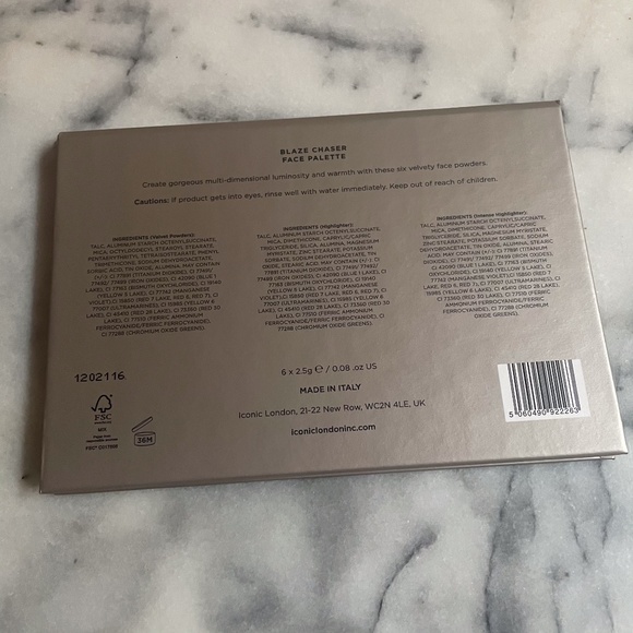 iconic london blaze chaser face palette - Picture 4 of 4